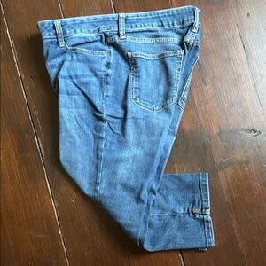 St. John's Bay Blue Ankle Cropped Jeans